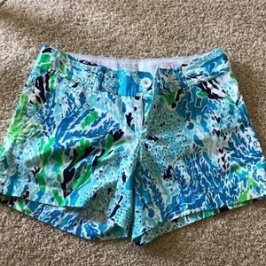 Lilly Pulitzer Callahan Shorts Size 0